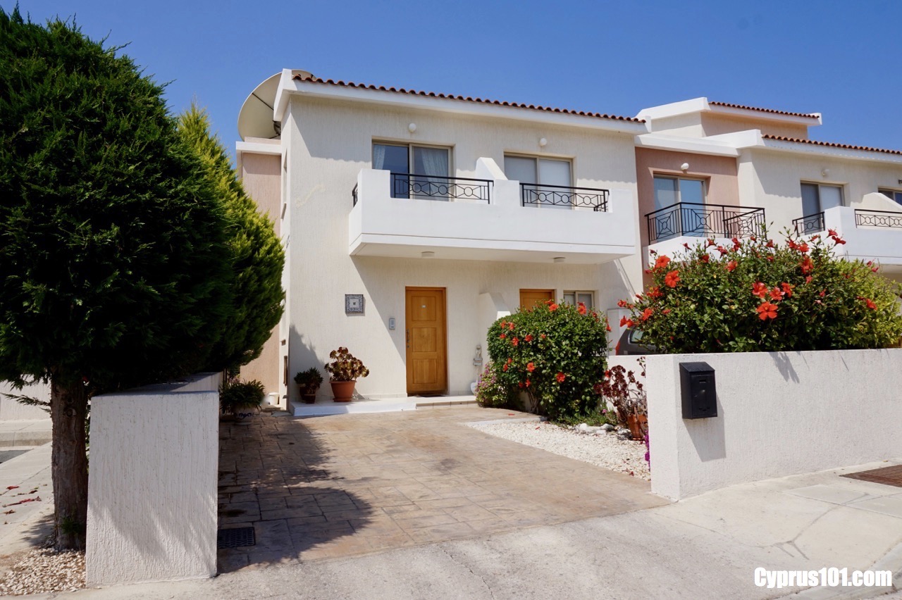 1- Tala, Paphos, Cyprus Semi-Detached House with Sea & Mountains Views