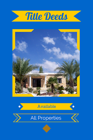 properties with title deeds