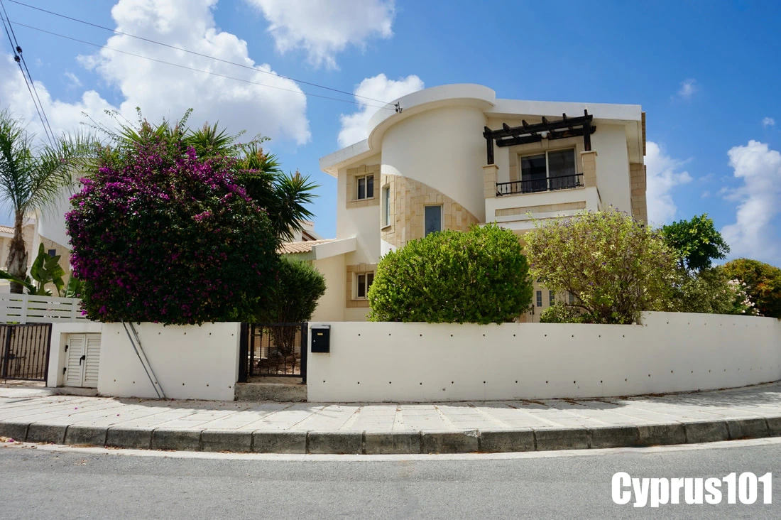 Front of Villa in Timi, Paphos