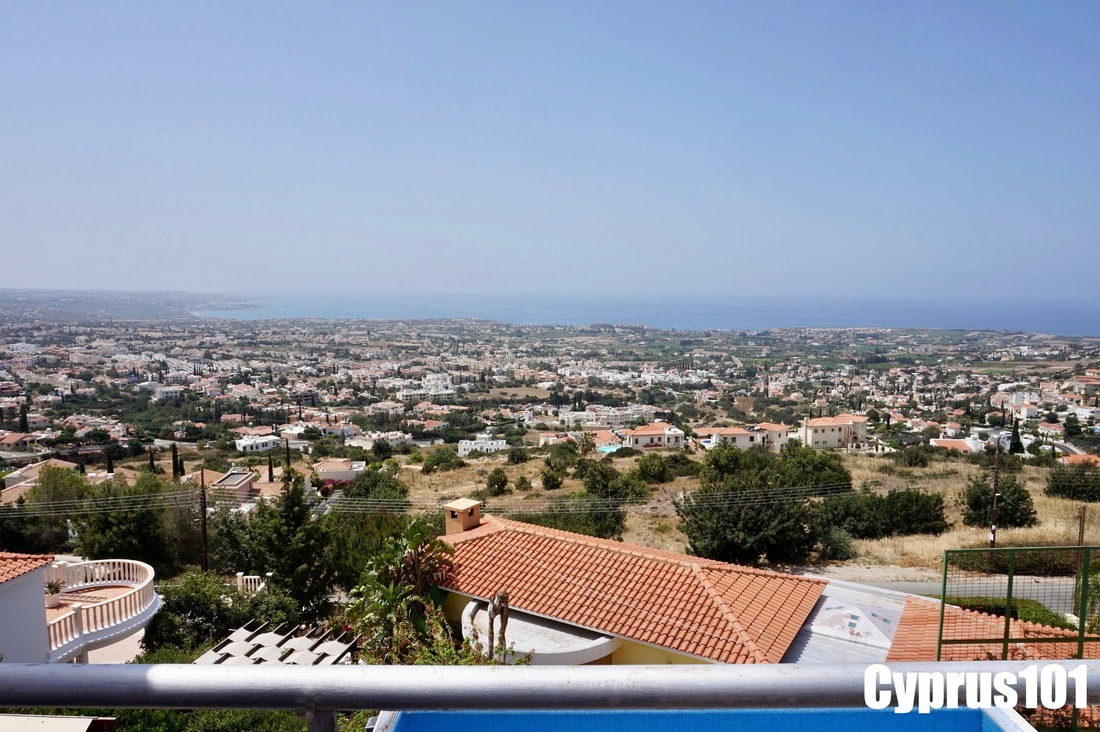 Impressive 5 Bedroom Hillside Villa with Panoramic Coastal & Mountain Views, Peyia – MLS 1164