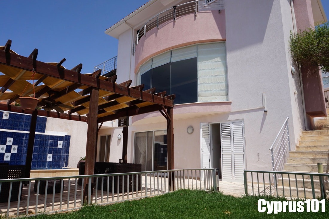 Impressive 5 Bedroom Hillside Villa with Panoramic Coastal & Mountain Views, Peyia – MLS 1164