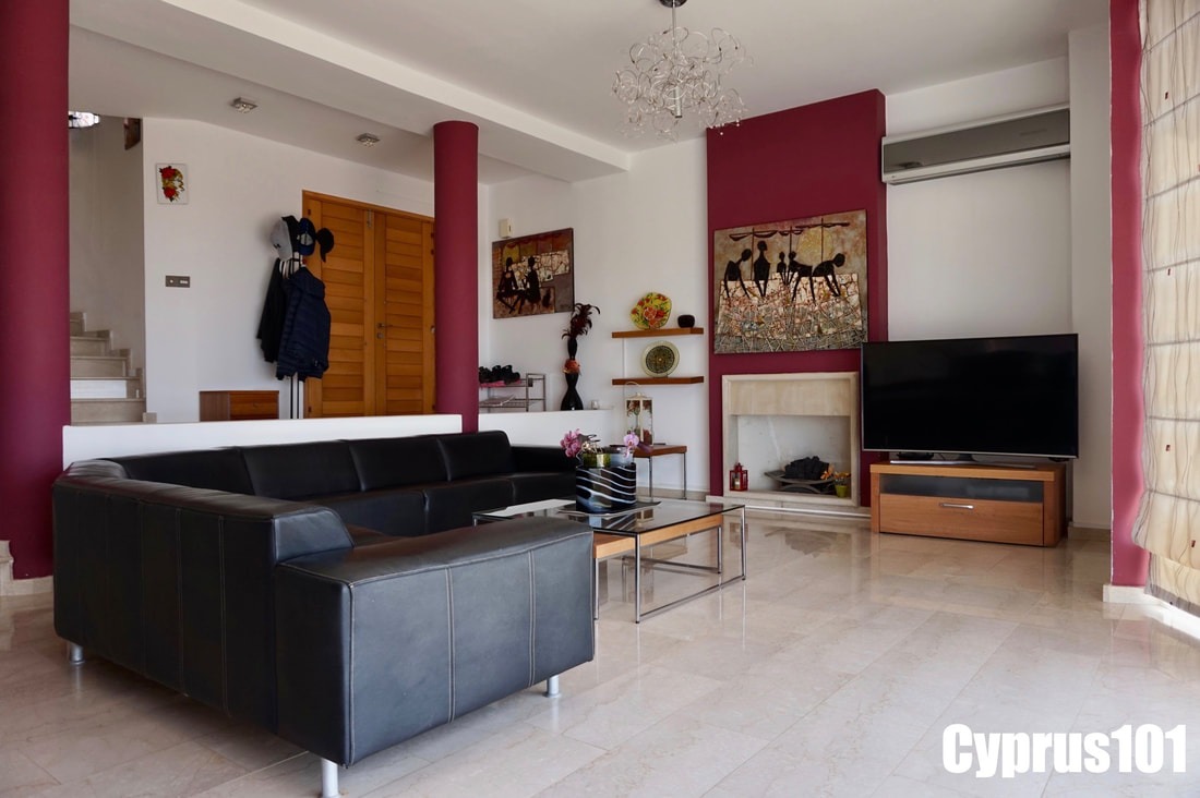 Impressive 5 Bedroom Hillside Villa with Panoramic Coastal & Mountain Views, Peyia – MLS 1164