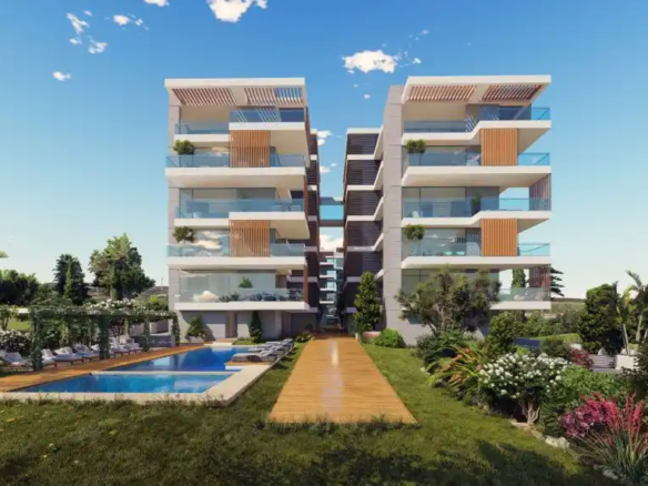 New Paphos Apartments in Anavargos