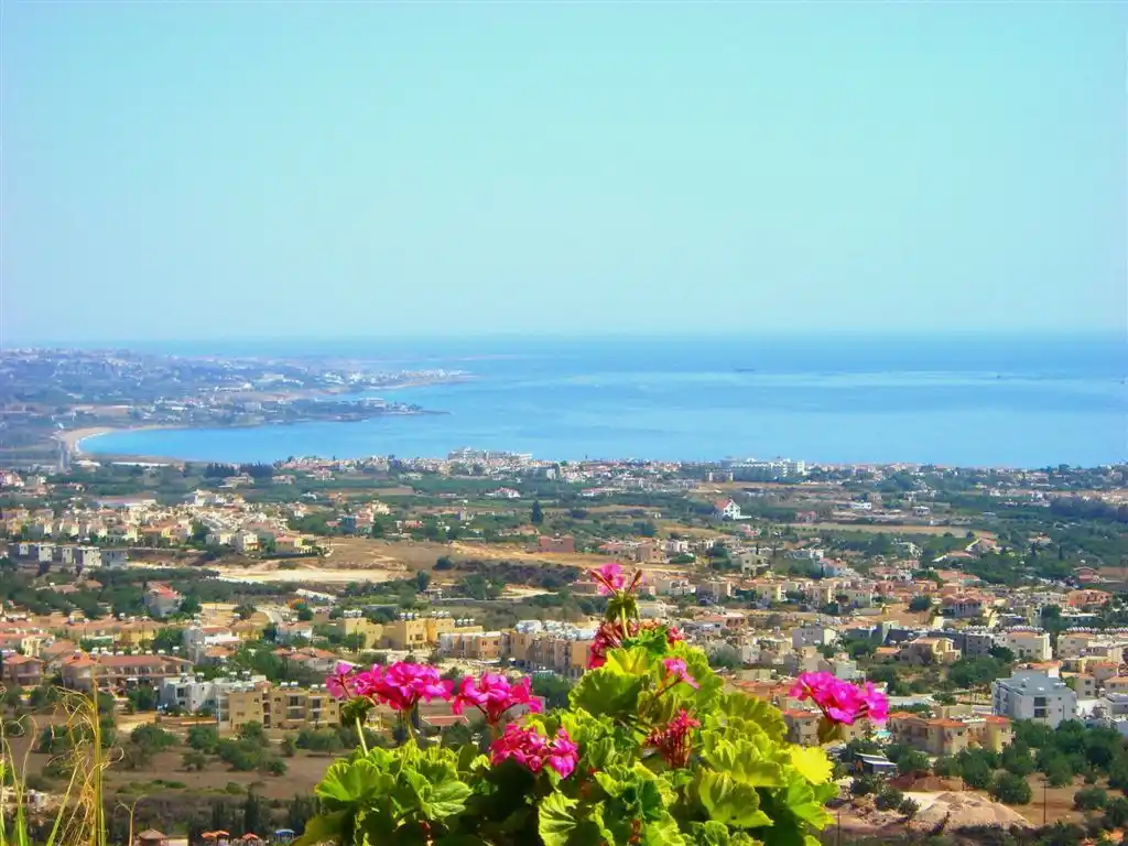 View of the Mediterranean Sea