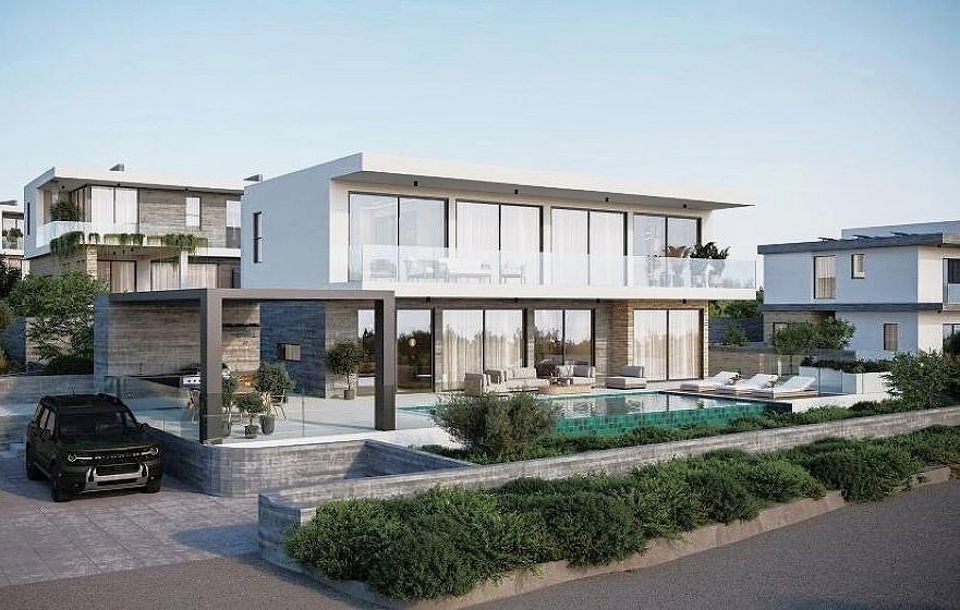 New Villas with Sea Views in Tala , Paphos – MLS: MS1147