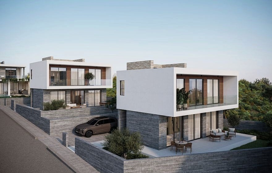 New Villas with Sea Views in Tala , Paphos – MLS: MS1147