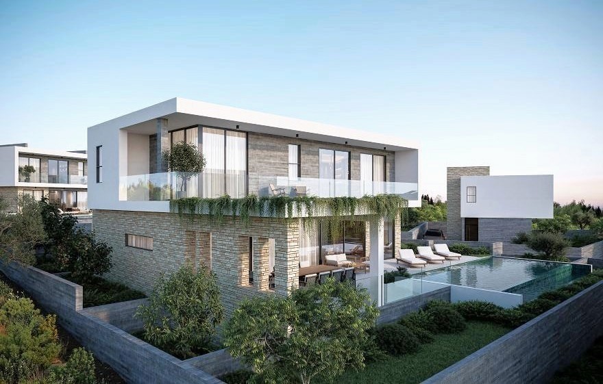 New Villas with Sea Views in Tala , Paphos – MLS: MS1147