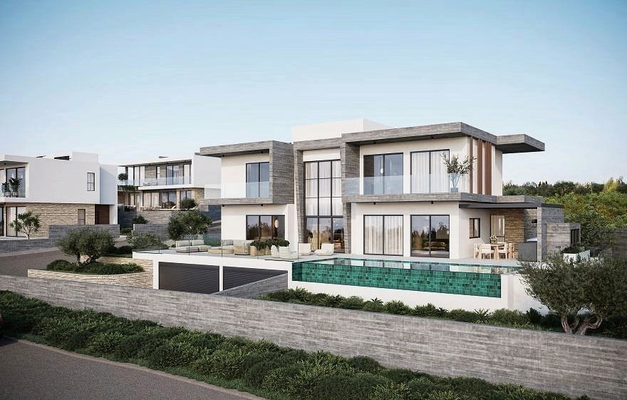 New Villas with Sea Views in Tala , Paphos – MLS: MS1147