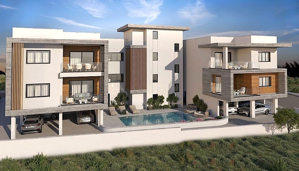 Chloraka apartments for sale