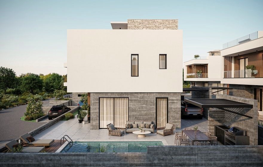 New Yeroskipou Premium Villas in a Modern Boutique-Project – MLS MS1049