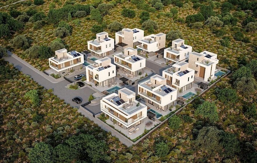 New Yeroskipou Premium Villas in a Modern Boutique-Project – MLS MS1049