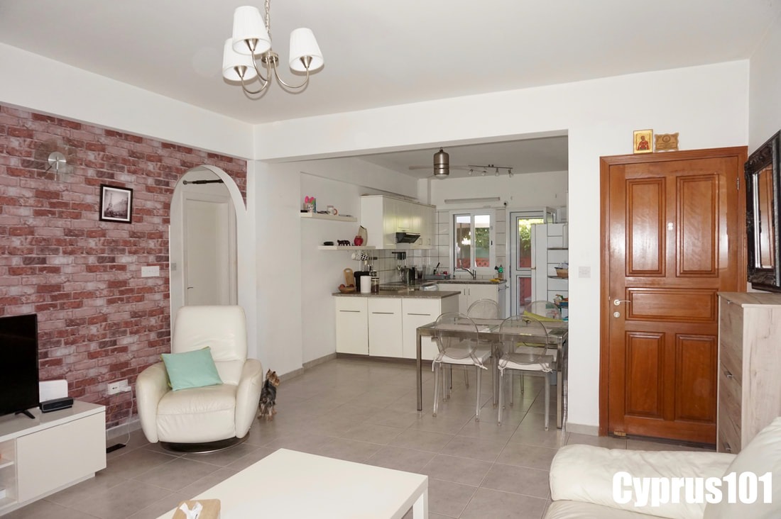 Bright & Spacious 2 Bedroom Apartment with Photovoltaic System and Private Wrap Around Gardens in Konia – MLS 1389