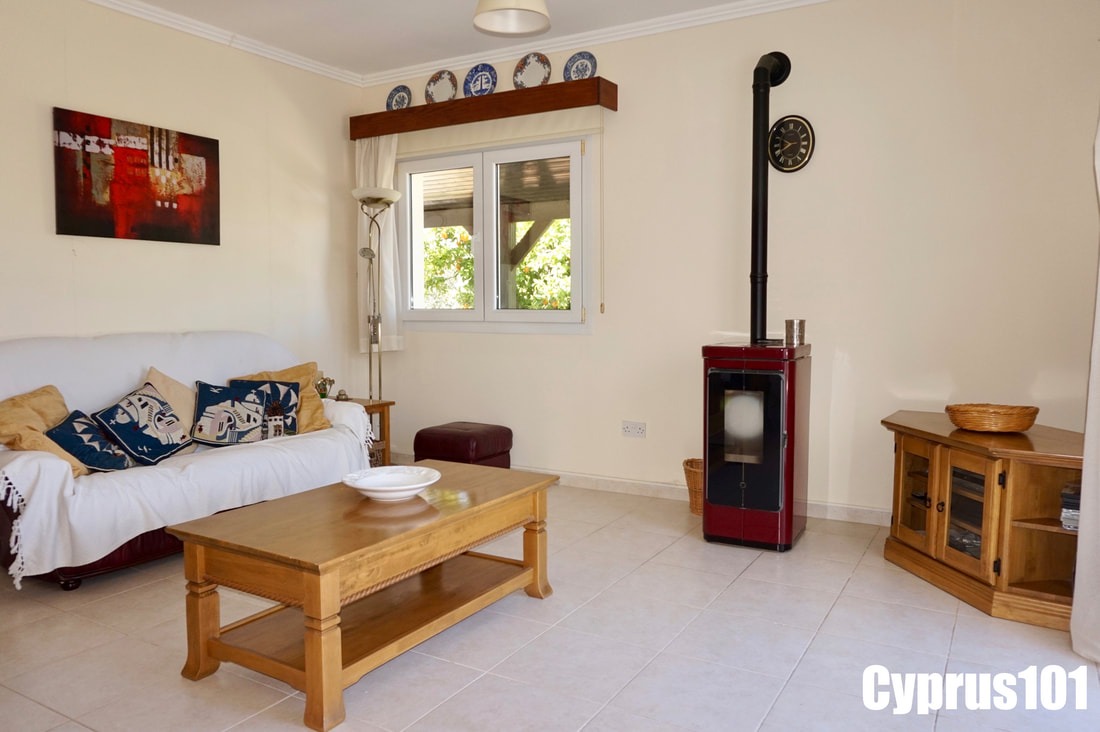 3 Bedroom Bungalow in Idyllically Peaceful Village of Mamonia – MLS 1384