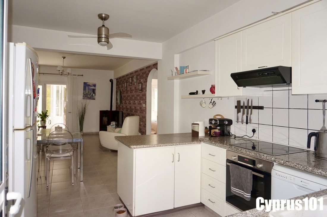 Bright & Spacious 2 Bedroom Apartment with Photovoltaic System and Private Wrap Around Gardens in Konia – MLS 1389