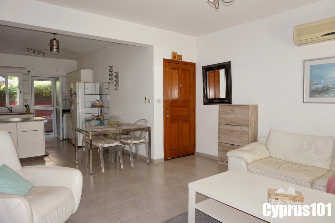 Bright & Spacious 2 Bedroom Apartment with Photovoltaic System and Private Wrap Around Gardens in Konia – MLS 1389