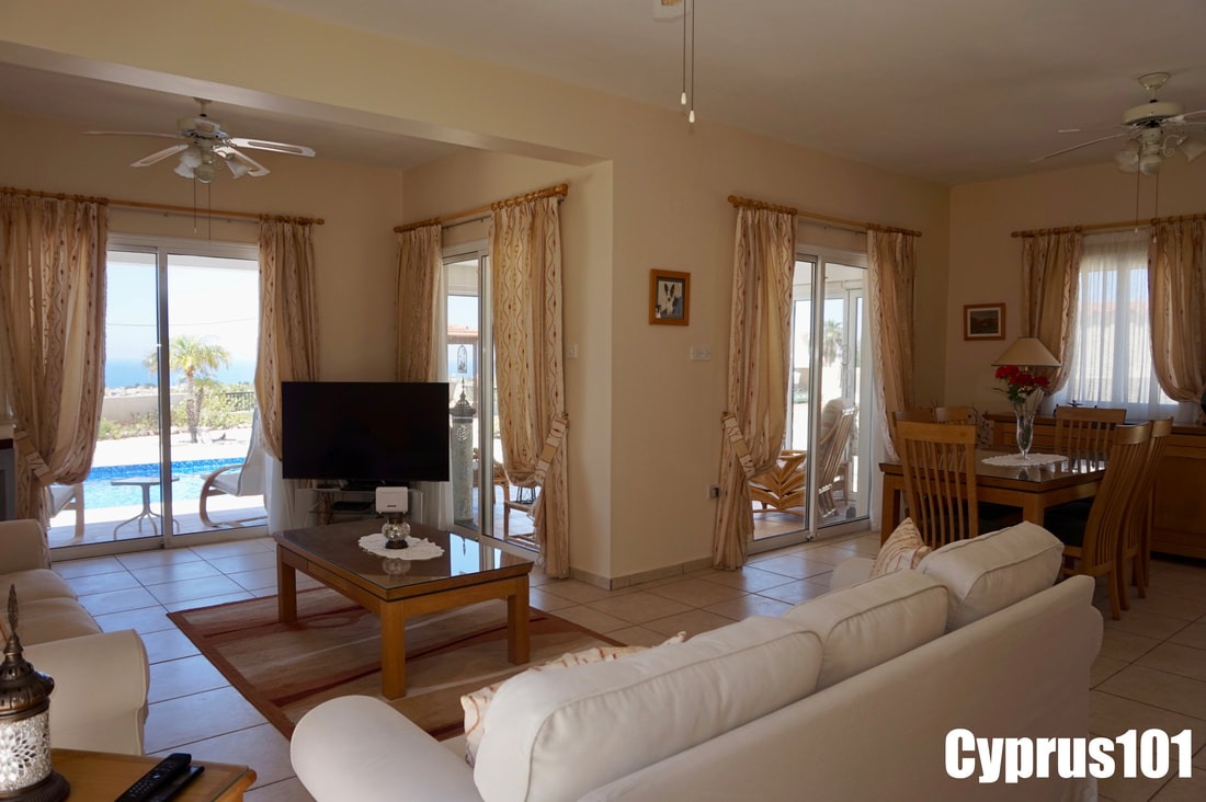 Spectacular 3 Bedroom Bungalow with Roof Terrace in Popular Village of Peyia – MLS 1386