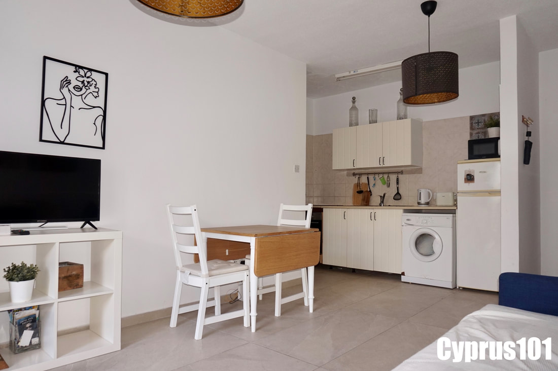 Charming 1 Bedroom Ground Floor Apartment, Kato Paphos – MLS 1385