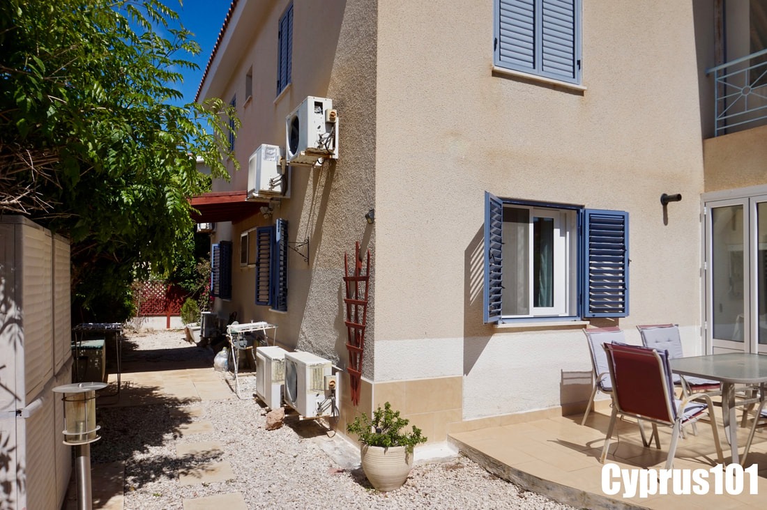Bright & Spacious 2 Bedroom Apartment with Photovoltaic System and Private Wrap Around Gardens in Konia – MLS 1389