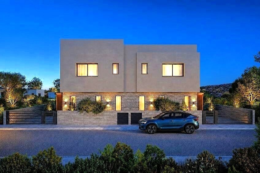New semi-detached villas on the beach – Yeroskipou MLS DS1164