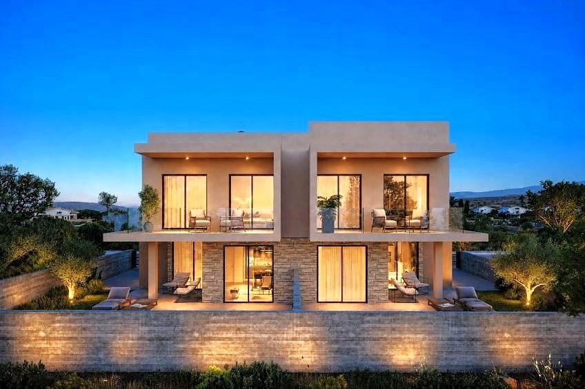 New semi-detached villas on the beach – Yeroskipou MLS DS1164