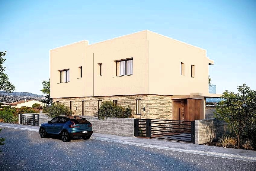 New semi-detached villas on the beach – Yeroskipou MLS DS1164