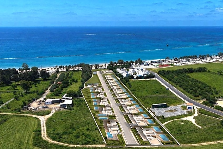 New semi-detached villas on the beach – Yeroskipou MLS DS1164