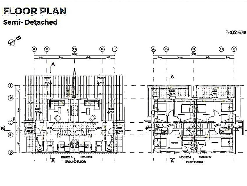 New semi-detached villas on the beach – Yeroskipou MLS DS1164