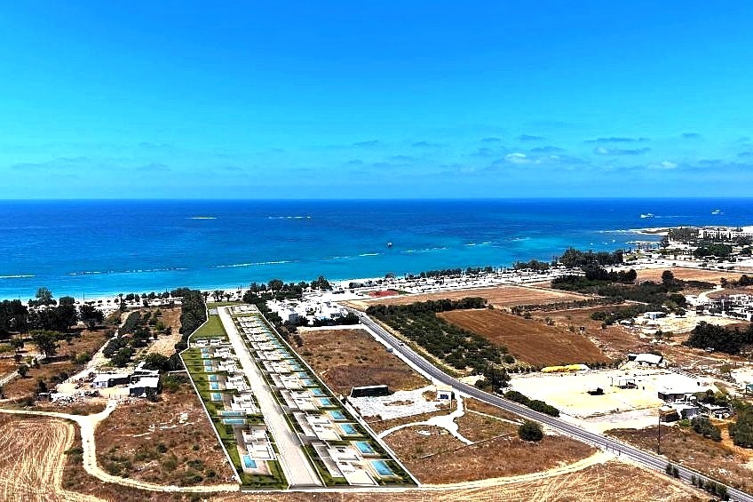 New semi-detached villas on the beach – Yeroskipou MLS DS1164
