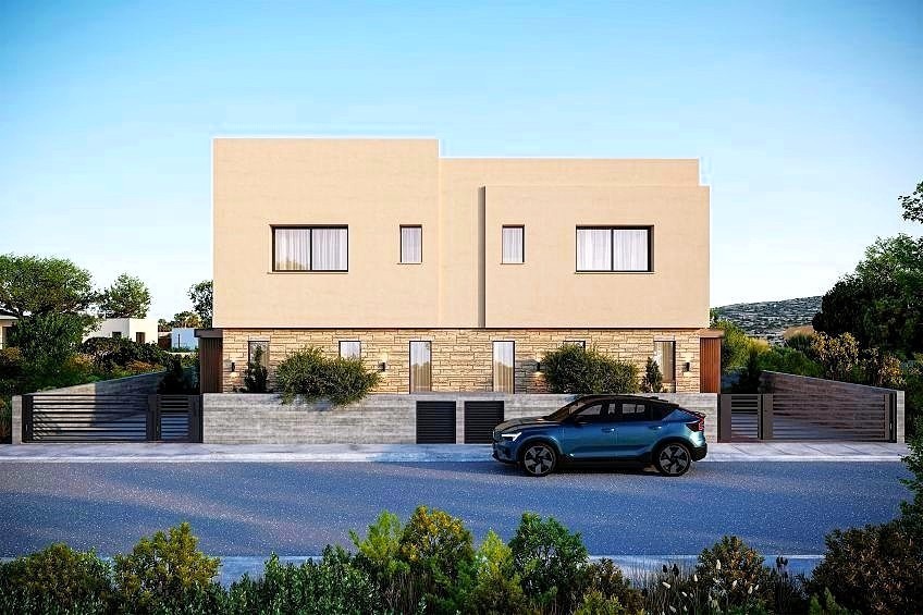 New semi-detached villas on the beach – Yeroskipou MLS DS1164