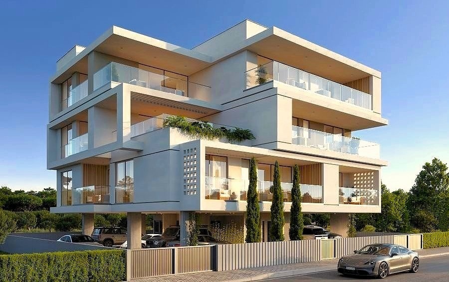 New apartment complex in Kato Paphos