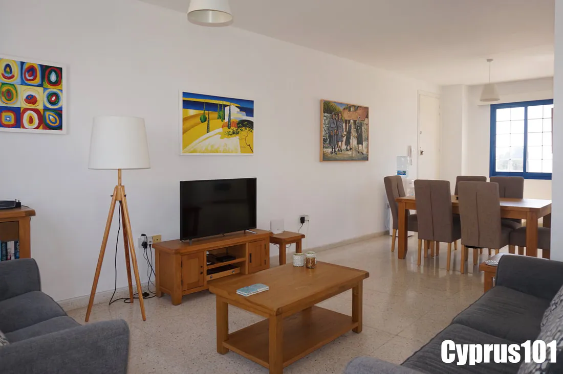 Coming Soon! Spacious Paphos 3 Bed Apartment in Central Location – Property 1401
