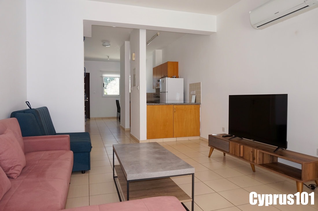 Well Appointed 2 Bedroom Maisonette on Gated Complex, Paphos – MLS 1403