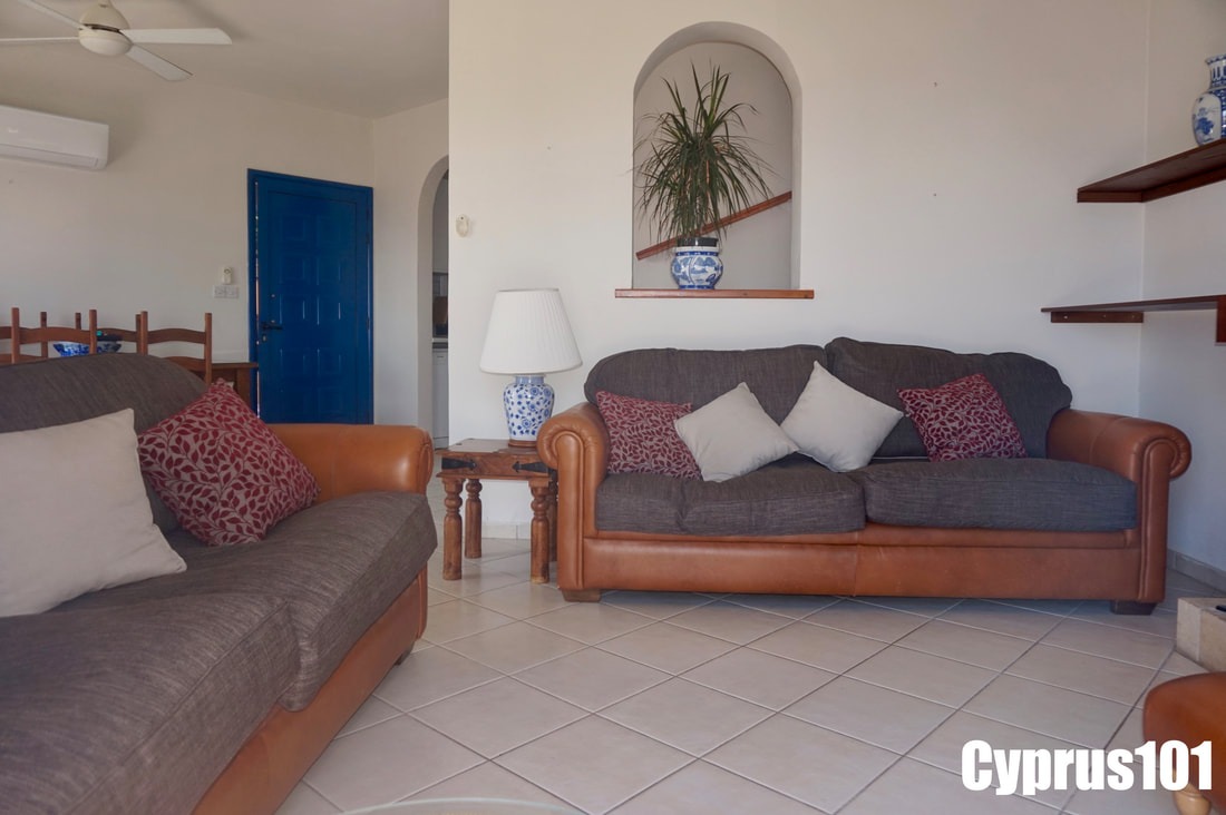 Bright 2 Bedroom Villa with Separate Studio on Prestigious Hillside Development, Tsada – MLS 1404