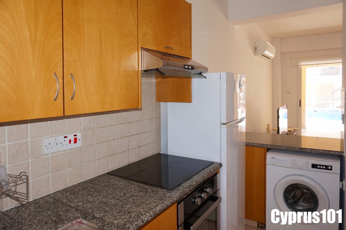 Well Appointed 2 Bedroom Maisonette on Gated Complex, Paphos – MLS 1403