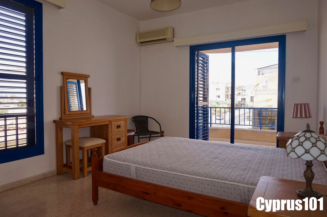 Spacious 3 Bed Apartment in Central Location, Paphos – MLS 1401