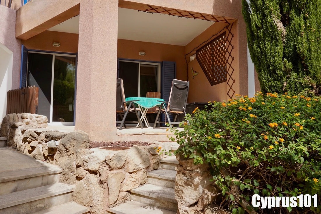 One Bedroom Ground Floor Apartment in Prestigious Hillside Development, Tala – MLS 1406