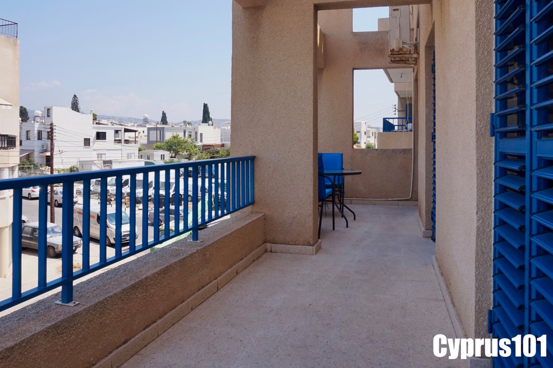 Spacious 3 Bed Apartment in Central Location, Paphos – MLS 1401