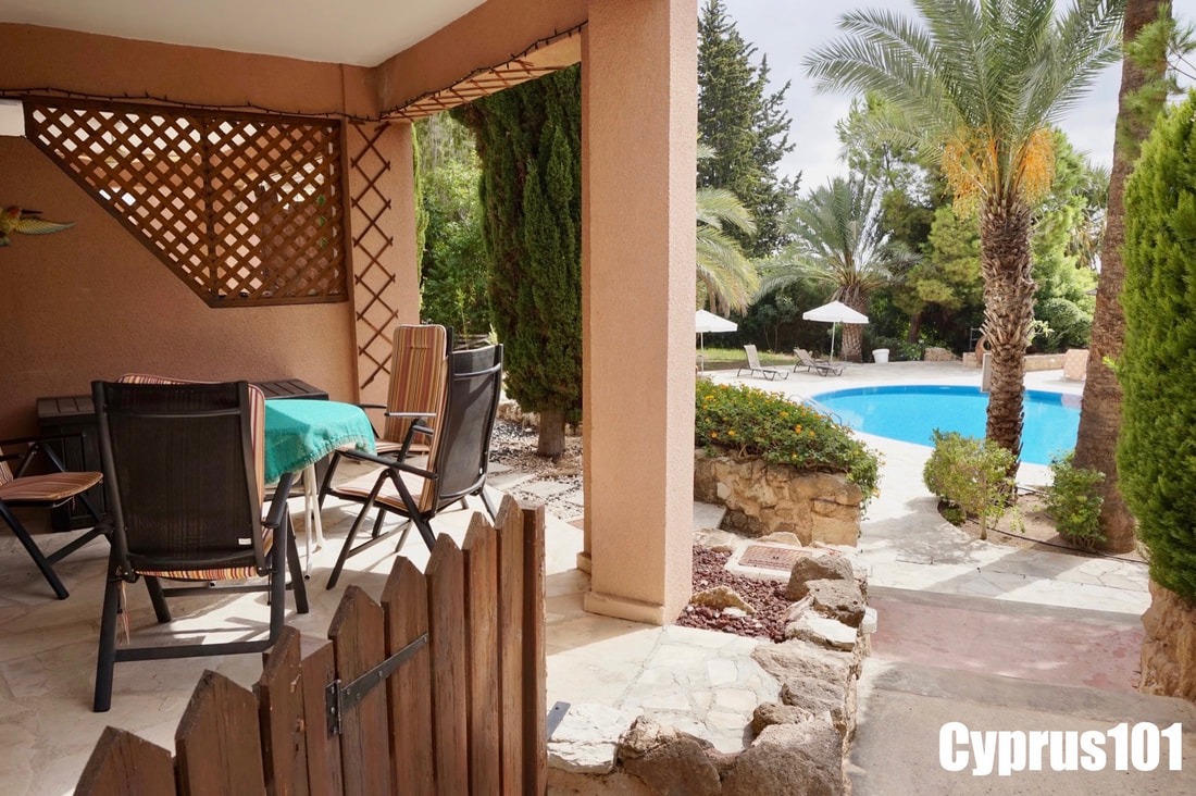 One Bedroom Ground Floor Apartment in Prestigious Hillside Development, Tala – MLS 1406