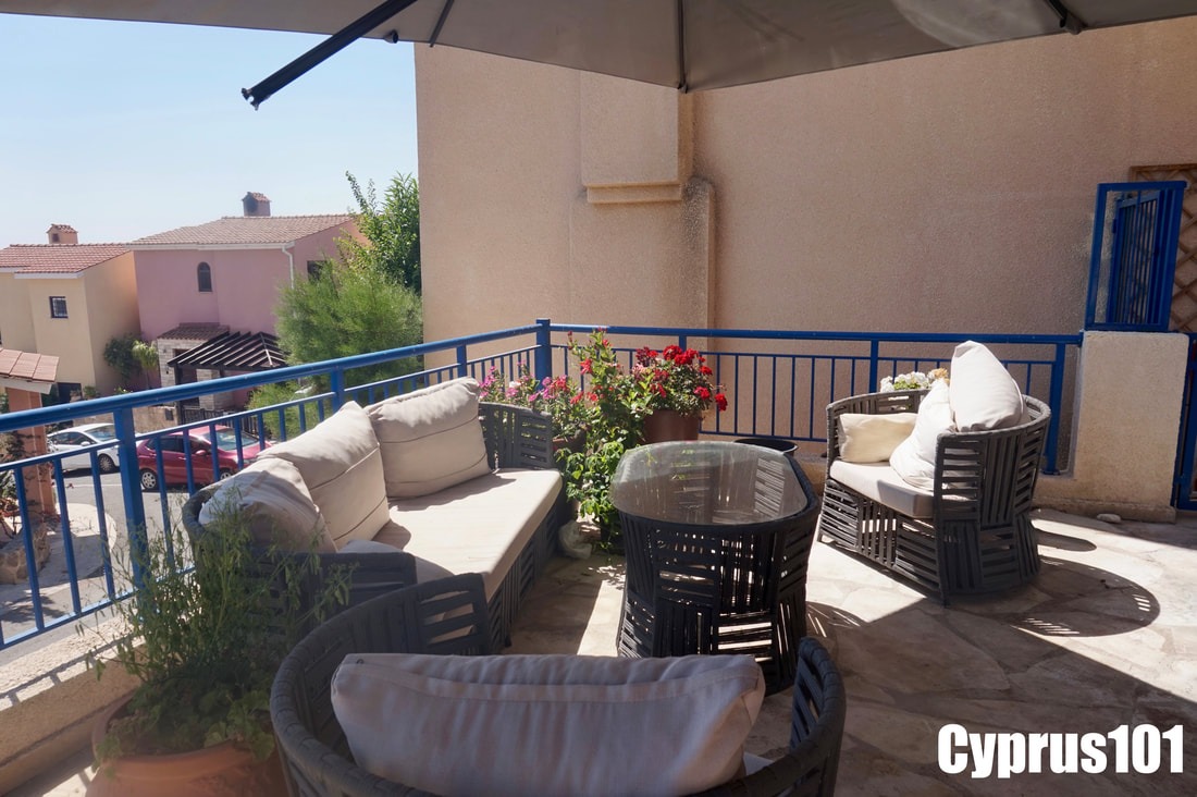 Bright 2 Bedroom Villa with Separate Studio on Prestigious Hillside Development, Tsada – MLS 1404