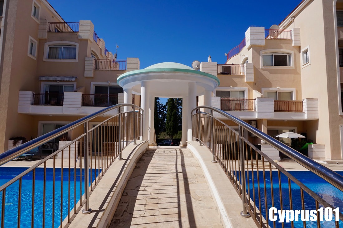 Well Appointed 2 Bedroom Maisonette on Gated Complex, Paphos – MLS 1403