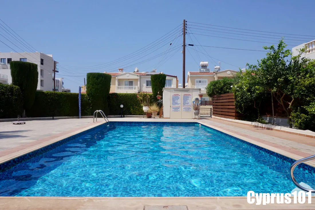 Beautifully Presented 2 Bedroom Townhouse in Prime Location, Kato Paphos – MLS 1399