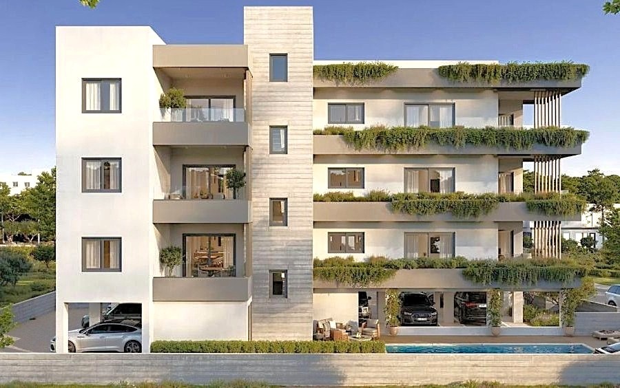 New premium apartments in Universal, Kato paphos-  MS1167