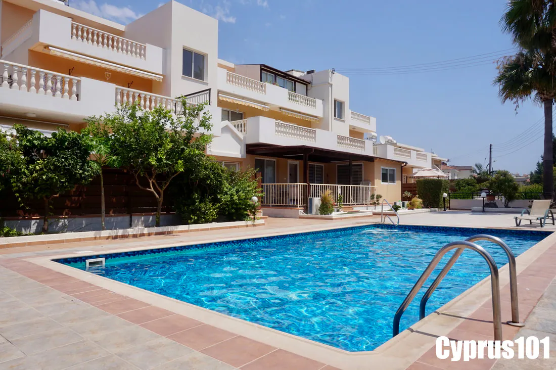 Beautifully Presented 2 Bedroom Townhouse in Prime Location, Kato Paphos – MLS 1399