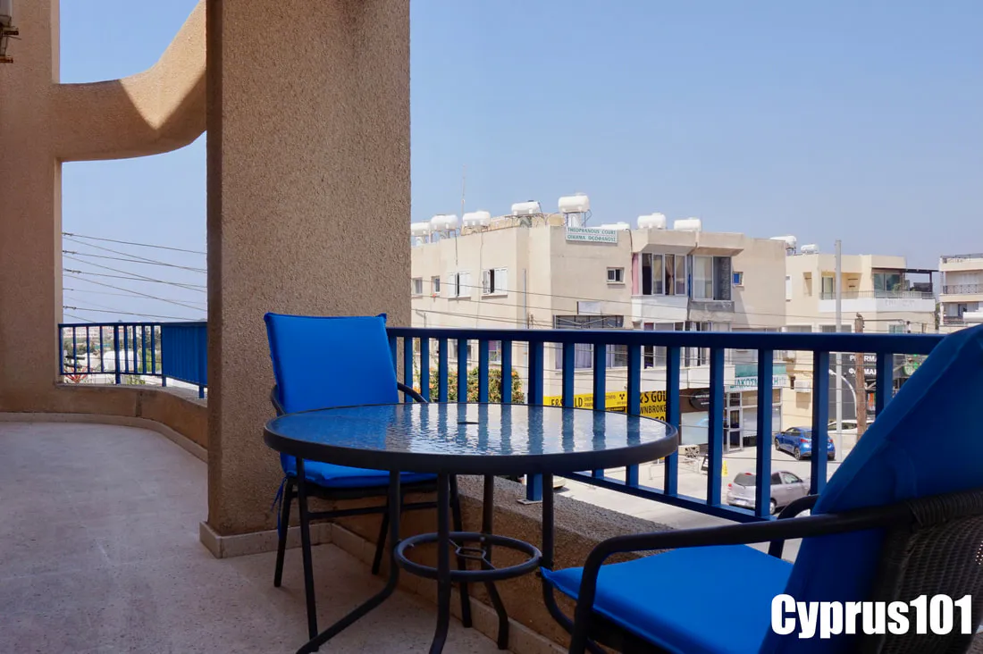Spacious 3 Bed Apartment in Central Location, Paphos – MLS 1401