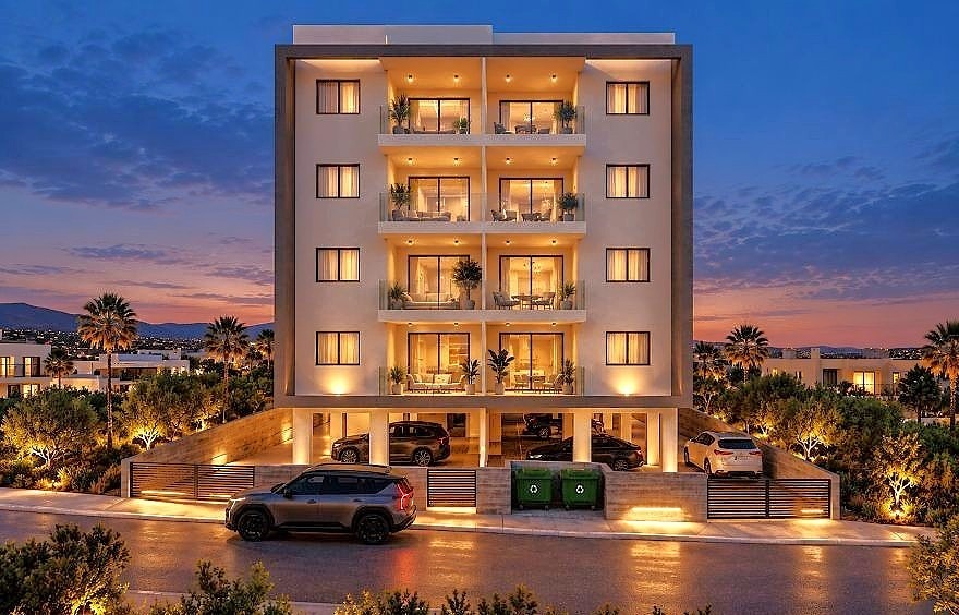 New Modern Apartments for Sale in Central Paphos – MLS DS1176