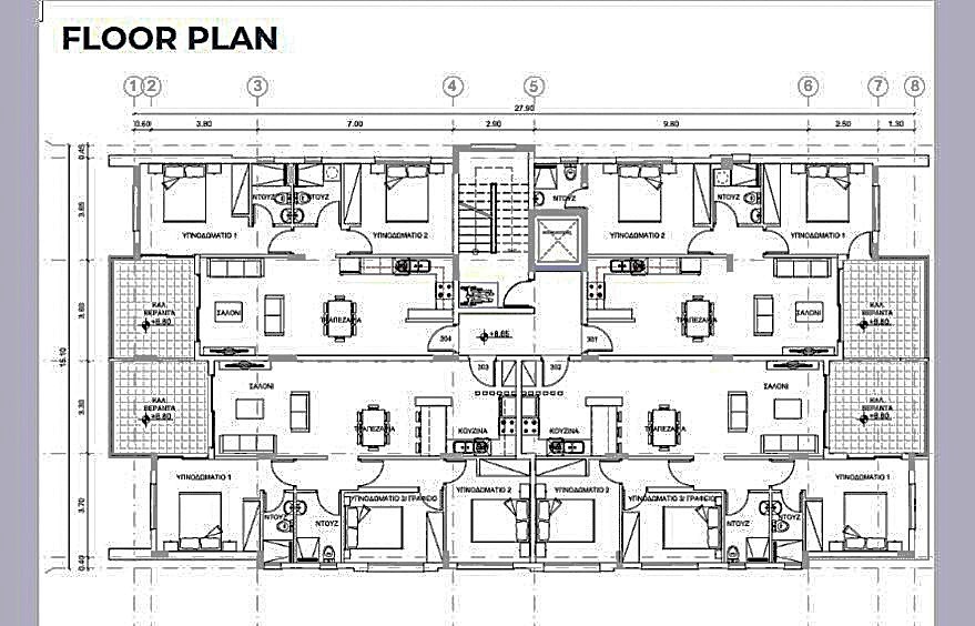 New Modern Apartments for Sale in Central Paphos – MLS DS1176