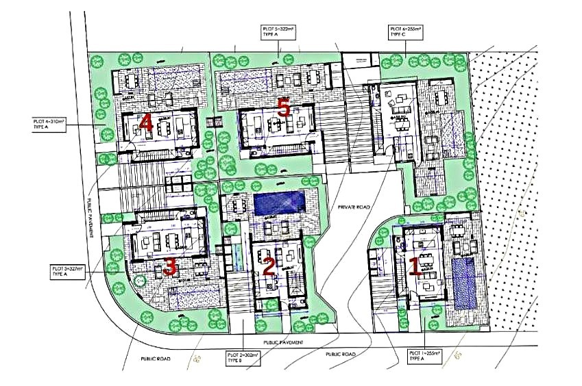 New Energy-Efficient Yeroskipou Villas  MLS OS1174