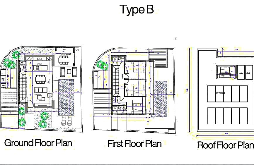 New Energy-Efficient Yeroskipou Villas  MLS OS1174